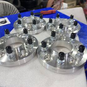 5475-5450a Cmo 4x.75 Thick 5x4.75 5x120 To 5x4.5 5x115 Wheel Spacer Adapter Fit Chevygmc More
