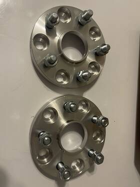 Cmo Cv-299-20b Wheel Spacers 5x6. 3/4 Inch Think. 1 Pair .center Bore About 2 Lugs 115mm
