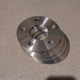 Cmo Performance 5425463405bu Set Of 4 5mm Hubcentric 5x108 Wheel Spacers Cnc T-6 Aluminum Lightly Used