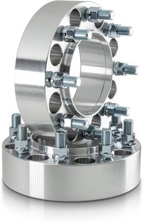 Cmo Performance 865411738b 2 Pieces Inch 50mm Hub Centric Wheel Spacers Adapters Bolt Pattern 8x6.5 8x165.1 T