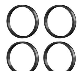 108-1061 Coyote Black Polycarbonate Hub Centric Rings 108mm Od To 106mm Id 4 Pack 108-1061 Coyote Black Polycarbonate Hub Centric Rings 108mm Od To 106mm Id 4 Pack