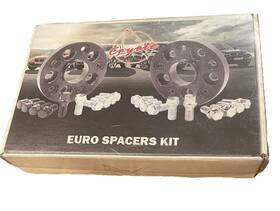 72.56m Coyote 810020327526 Bolt-on Euro Spacer Kit 30mm Wheel 5x120 Cb With M12 1.5 Black Bolts