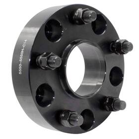 5550-5550h-c Coyote Accessories Black Anodized 6061-billet Aluminum Wheel Adapter