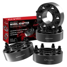 Coyote Accessories 6550-6550h-e.4 Black Anodized 6061-billet Aluminum Wheel Adapter