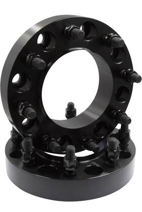 Lnsa1-150-8180-124-1415-2 Coyote 2x 1.5 Inch Steel Hub Centric Spacers 8x180 14x1.5 2011 Chevy Silverado Gmc Sierra