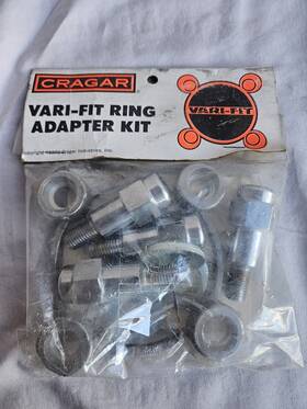 29434 Cragar Wheels Vari-fit Ring Adapter Kit 110mm B.c. 4 Bolt
