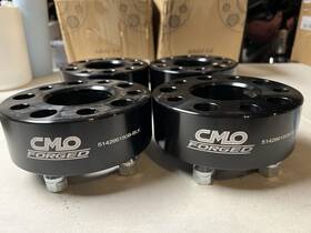 Customadeonly 514266150b-blk Cmo 5x114.3 Wheel Spacers For 370z 350z 240sx 300zx Gtr Murano 50mm 4pc Black