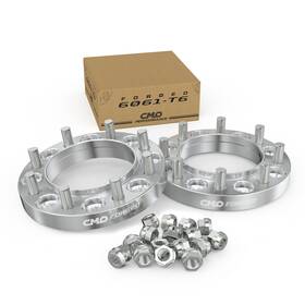 865625b Customadeonly Forged 8x6.5 Wheel Spacers 1.5 Inch 121mm Bore 9/16 Studs For Ram 2500 3500 2pcs
