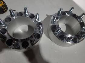 Cv-345-75b  Customadeonly 3 Inch Wheel Adapters 8x6.5 To 8x170 Hub Hubcentric -compatible