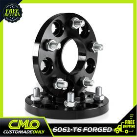 Dod205-15b-blk Customadeonly 2 15mm Black Hubcentric 5x100 To 5x114.3 Forged Adapters 56.1mm For Subaru Only