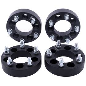 11012-38b4 Dcvamous 4pc Black 5x4.5 To 5x5 1.5 Inch 5x114.3 Adapt Rim Car