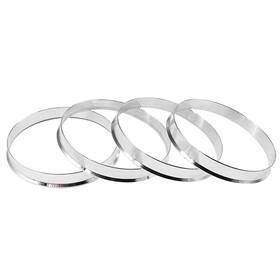 Dcv050-hcr41 Dcvamous Alloy Aluminum Hub Centric Rings 108 To 106 106mm 108mm Silver