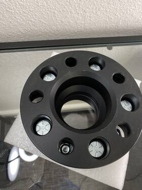E39dc6 Dcvamous 4pc Black 5x4.5 Hubcentric Wheel Spacers 1.5 Inch With 1/2 Studs E39dc6 Dcvamous 4pc Black 5x4.5 Hubcentric Wheel Spacers 1.5 Inch With 1/2 Studs
