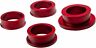 Dcws-008 Driven Captive Wheel Spacers Red