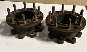 159069 Dodge 2012-2018 Ram 3500 Front Axle Dually 4x4 Wheel Adapters 8x6.5 To 8 On 6.5 159069 Dodge 2012-2018 Ram 3500 Front Axle Dually 4x4 Wheel Adapters 8x6.5 To 8 On 6.5