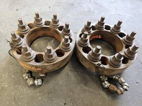 999.ch8804 Dodge Truck Used 2004 Ram 3500 Pair 2 Inch Wheel Spacers Shipped 8x6.5
