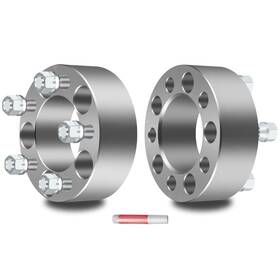 071009a Eccpp 2pcs 2 Inch 5-lug Wheel Spacers 5x4.5/5x114.3 For Ford And Jeep Wrangler