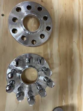 M14x1.5 Eccpp 115402 Vw/audi Hubcentric Wheel Spacers 5x100/5x112 With Bolts