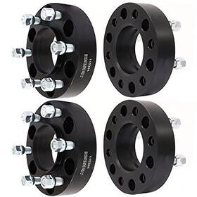 6x135-87hc-14x2-1.5 Eccpp 6x135/6x135-87hc-14x2-1.5 4x Black 1.5 Inch Hub Centric Wheel Spacers