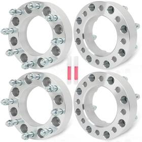 842313-5379-1842569311 Eccpp 2 Inch 8x170 To 8x180 Wheel Adapters 8 Lug 14x1.5 Fits F-250 F-350 4pcs