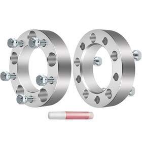 991943-5211-1554191 Eccpp 2pcs 1.5 Inch Wheel Spacers 5x5.5 For E-150 Ram 1500 Van 1/2 Studs 1992-2005
