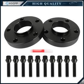 Ecp190558hk Eccpp 2pcs 5x120 1 Inch Hubcentric Wheel Spacers 12x1.5 For Bmw E31 E36 E46 E60 E90