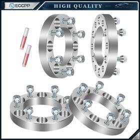 Ecp819518hk Eccpp 4pc 1 Inch 6x5.5 Wheel Spacers 12x1.5 For Toyota 4runner Sequoia Pickup Tacoma 6 Lug