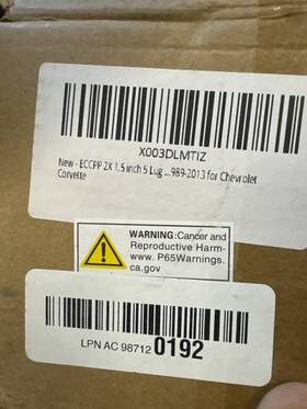 X003dlmtiz Eccpp 1.5 Inch 5x4.75 Wheel Spacers Set Of 4 For Chevrolet Corvette 1989 2013 X003dlmtiz Eccpp 1.5 Inch 5x4.75 Wheel Spacers Set Of 4 For Chevrolet Corvette 1989 2013