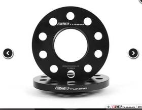 002411ecs02-13 Ecs Tuning Audi Bmw Porsche 12.5mm 66.5 5x112 Wheel Spacers