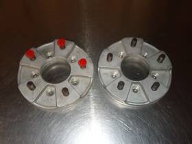 3c5038 Eelco New Nos Wheel Rim Adapter Set Pair 3c 5038 Adapts 4 Inch X 5 To Vintage
