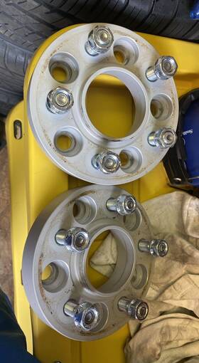 S90-4-35-010-b Eibach 25mm 1 Inch Wheel Spacer S90-25-010 Fits 94-2014 Ford Mustang 114.3 X 5