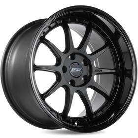 Cs12mblk-bl Esr 89551422 5x112 18x9.5 Matte Black Wheel Cs12 22