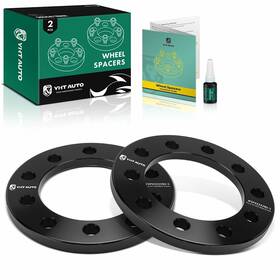 18123490 Evan-fischer Pair Set Of 2 Wheel Spacers For Chevy Sedan Chevrolet C1500 Truck C2500 K1500