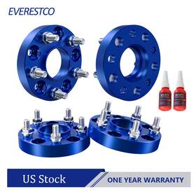101m57002410-e Everestco Blue 4 1 Inch 5x4.5 Wheel Spacers For Nissan Altima Mercury Villager Infiniti Qx50