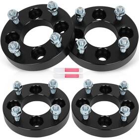 12253629 Everpartstorecs 4pcs 1 Inch 4x100 12x1.5 Wheel Adapters To 4x114.3 For 1980-2005 Honda Civic 4 Lug