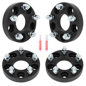 12253631 Everpartstorecs 4pcs 1 Inch Wheel Adapters 5x100 To 5x114.3 Fits Toyota Chevy Chrysler Dodge Pontiac