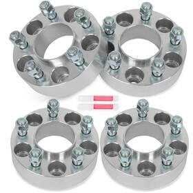 12253648 Everpartstorecs 4pcs 1.5 Inch Hub Centric Wheel Spacers 14x1.5 For Dodge Challenger 2008-2022 5x115
