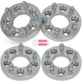 12253653 Everpartstorecs 4pcs 1 Inch Wheel Adapters 5x114.3 To 5x120.65 Fit For Toyota Rav4 Camry Honda Civic
