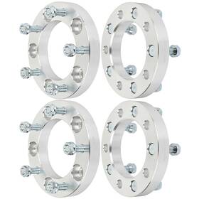 12256966 Everpartstorecs 4pcs 1 Inch Wheel Spacers 5x5.5 Fits Dodge Ram 1500 Ford F150 Bronco 1/2 X20 25mm