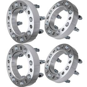 12267972 Everpartstorecs 4x 1.5 Inch 38mm Wheel Spacers For Ford F-250 F-350 1988-1997 8x6.5 9/16 X18 Studs