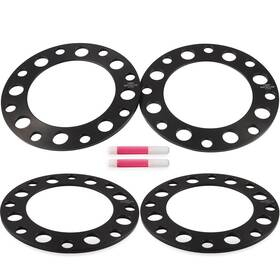 12291343 Everpartstorecs 4pcs 1/4 Inch 6mm Wheel Spacers 8x6.5 For Ford F250 F350 Ram 2500 3500 8x170 8x180 12291343 Everpartstorecs 4pcs 1/4 Inch 6mm Wheel Spacers 8x6.5 For Ford F250 F350 Ram 2500 3500 8x170 8x180