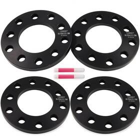 12291350 Everpartstorecs 4x 1/2 Inch 12mm Wheel Spacers Fits Ford Jeep Mazda Chevy Gmc 5 Lug 5x4.5 Or 5x4.75