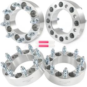 12291359 Everpartstorecs 4pcs 2 Inch Wheel Spacers 8x6.5 For Chevrolet Silverado 2500 Hd C/k 3500 14x1.5