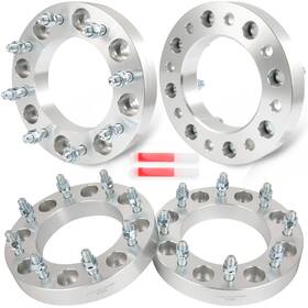 12291377 Everpartstorecs 4 Pcs 8x200 Wheel Adapters 1.5 Inch Fit For F-350 Super Duty Ram 3500 Dually 14x1.5