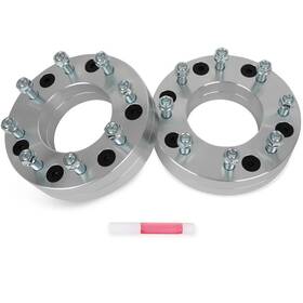 12306281 Everpartstorecs 2pcs 2 Inch Wheel Adapters To 8x6.5 For Chevrolet Gmc 6 Lug 8 14x1.5 6x5.5