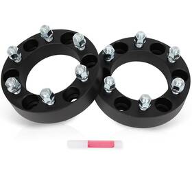 12306297 Everpartstorecs 2 Pcs 6x5.5 Wheel Adapters 1.5 Inch For 1999-2023 Chevrolet Silverado 1500 To 6x135