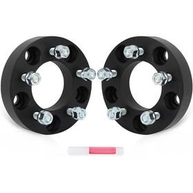 12311828 Everpartstorecs 2pcs 5x5 Wheel Adapters 1.25 Inch For Jeep Wrangler Jk Grand Cherokee Wj Wk To 5x4.5