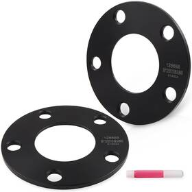 12490084 Everpartstorecs 2pcs 1/4 Inch 6mm Wheel Spacers 5x112 For Bmw Mercedes-benz Audi Volkswagen Models