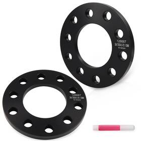 12537881 Everpartstorecs 2x 5x4.5 Or 5x4.75 Wheel Spacers 1/2 Inch 12mm For Chevy Gmc Ford Jeep Mazda 5 Lug