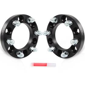 12547443 Everpartstorecs 2pcs 14x1.5 Wheel Spacers 1 Inch For Chevrolet Tahoe Gmc Yukon 1995-2023 6x5.5 6 Lug